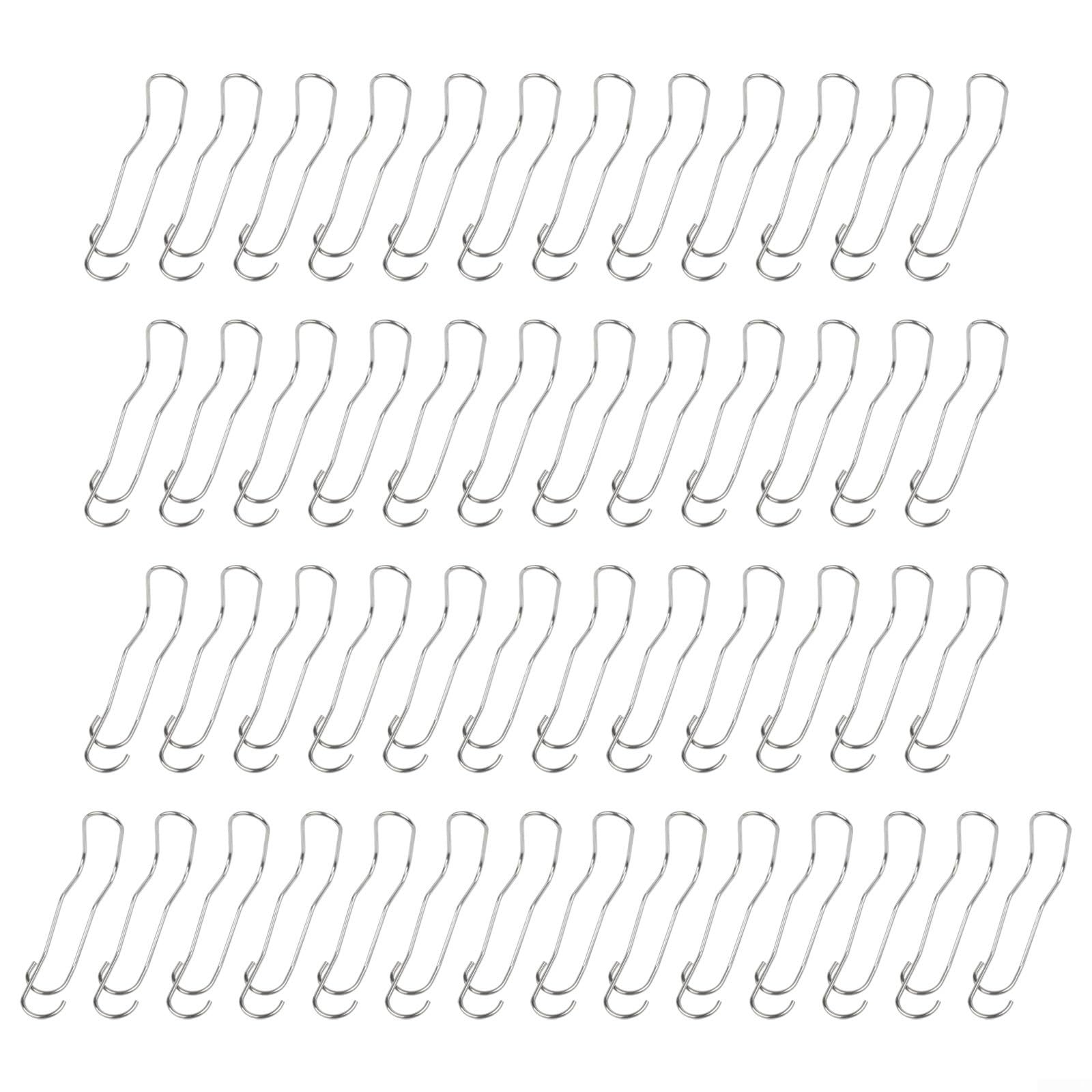 50 pcs Metal Plant Rod Connectors for Trellis Stakes, Heavy Duty Buckles for Garden Plant Stability and Secure Connections in Various Settings (20mm)