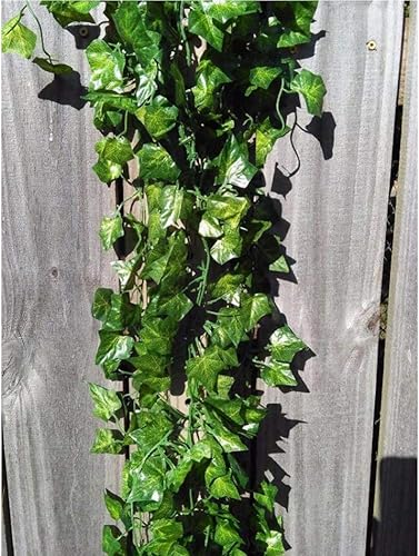 Miniatura 5 de Deceny CB Guirnalda de follaje falso de 156 pies, decoración de hojas artificiales, plantas de vid de hiedra para decoración del hogar, interiores y