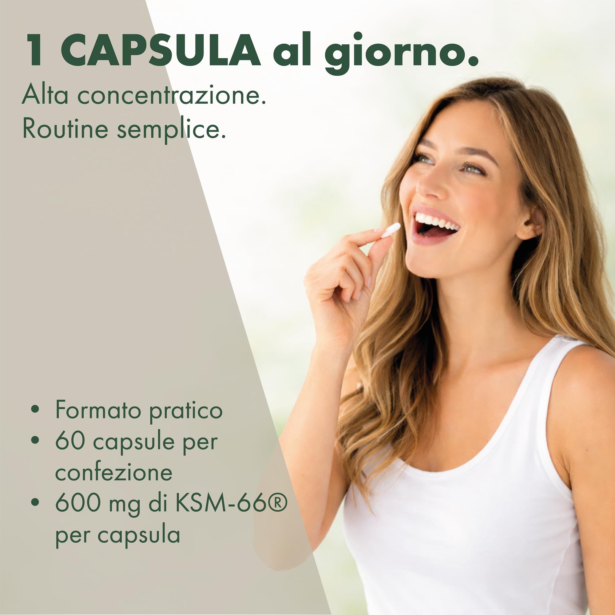 Ashwagandha KSM-66 – 30 mg di Vitanolidi – 60 Capsule HPMC – 2 Mesi – Prodotto in Germania – Integratore Alimentare