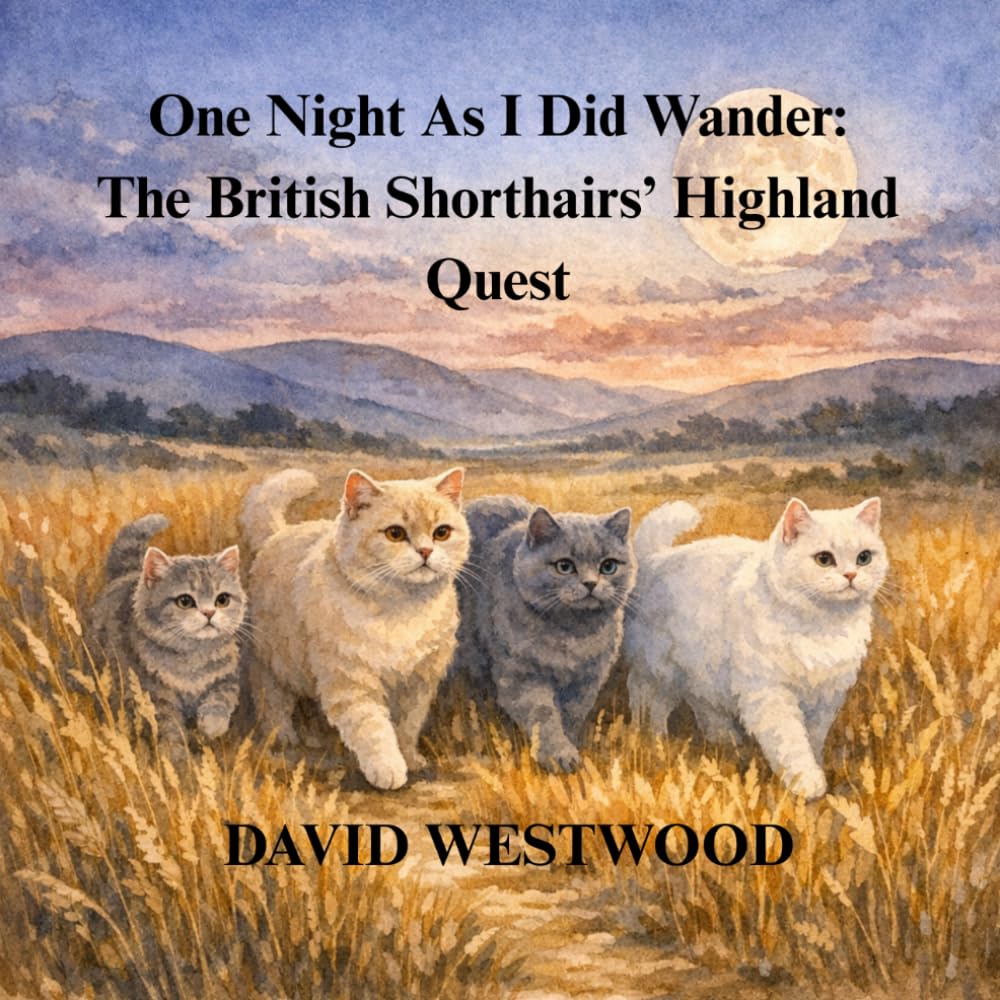 One Night As I Did Wander: The British Shorthairs’ Highland Quest (Robert Burns for children)