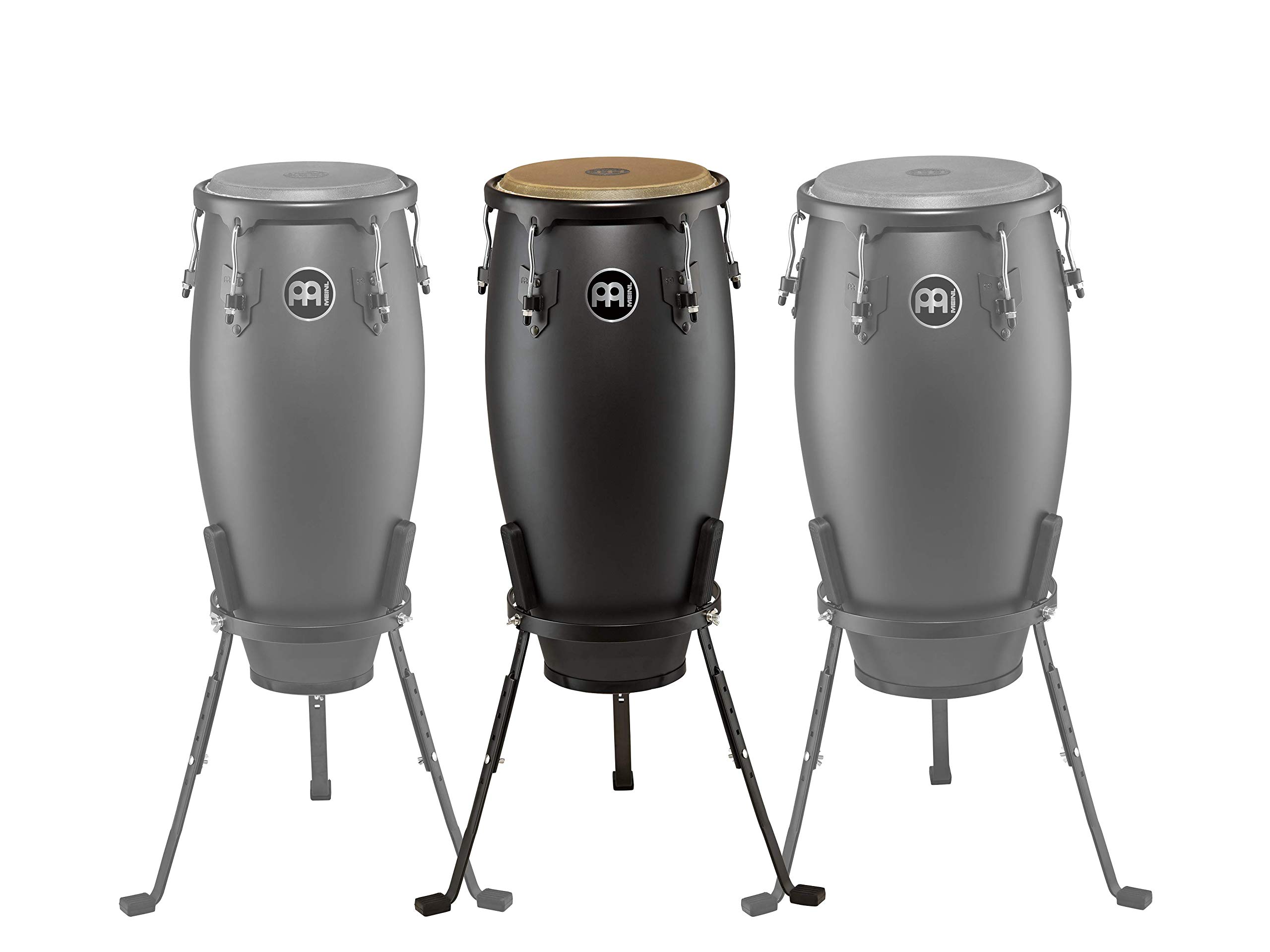 Meinl Percussion HC11PBK-M - Conga in legno Quinto, serie Headliner Designer, diametro: 27,94 cm/11", colore nero (phantom black)