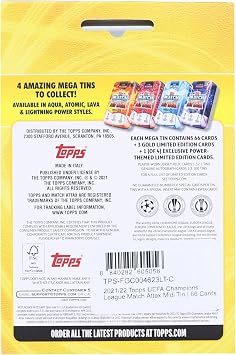 2021/22 Topps UEFA Champions League Match Attax Mega Tin | Lightning