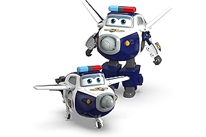 Super Wings Transforming Paul Airplane Toy Vehicle for Preschool Kids