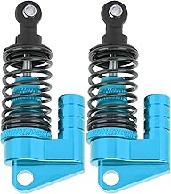 Amortecedores RC, longa vida útil Amortecedor RC Boa Flexibilidade Fácil de instalar para amigos para carro Traxxas 1/10 RC(azul)
