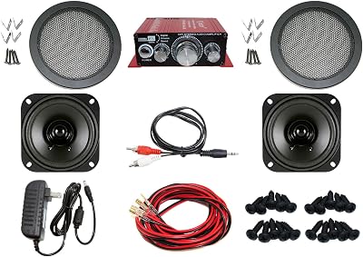 Audio Kit for Arcade Game, MAME Cabinet, or Virtual Pinball Machine