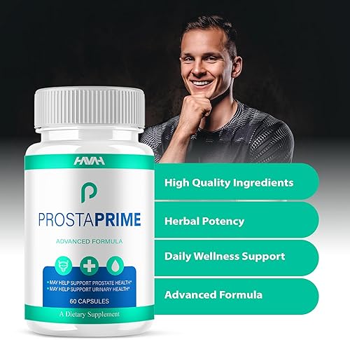 Miniatura 3 de ProstaPrime - Suplemento avanzado de apoyo para la próstata Prosta Prime Capsules, Prostate Prime Suplemento multivitamínico avanzado de salud y