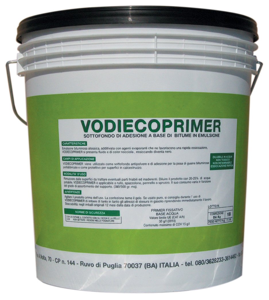 1 PZ Di PRIMER BITUMINOSO ALLACQUA KG.10