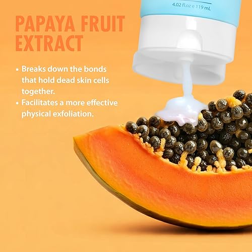 Miniatura 5 de Ebanel Exfoliante Facial Exfoliante Gel Peeling con Aloe, Miel, Péptidos, 4.12 oz (4.1 fl oz)