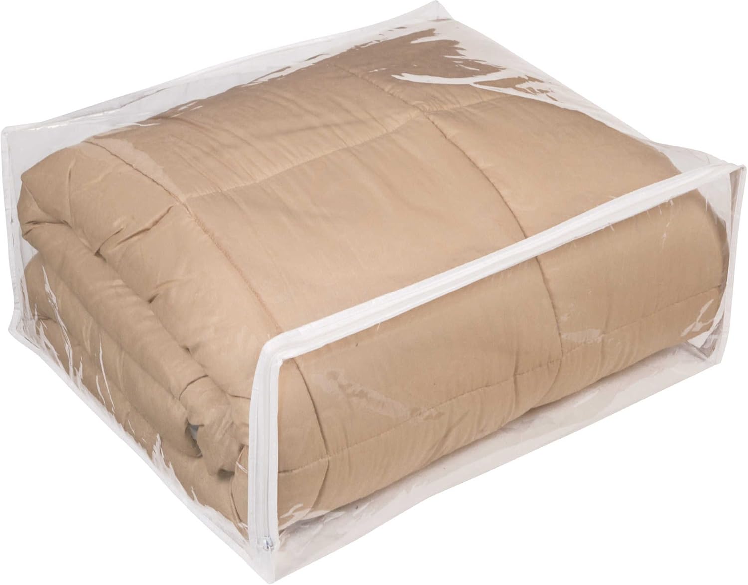 Clear Plastic Comforter Bag (1) Home & Kitchen
