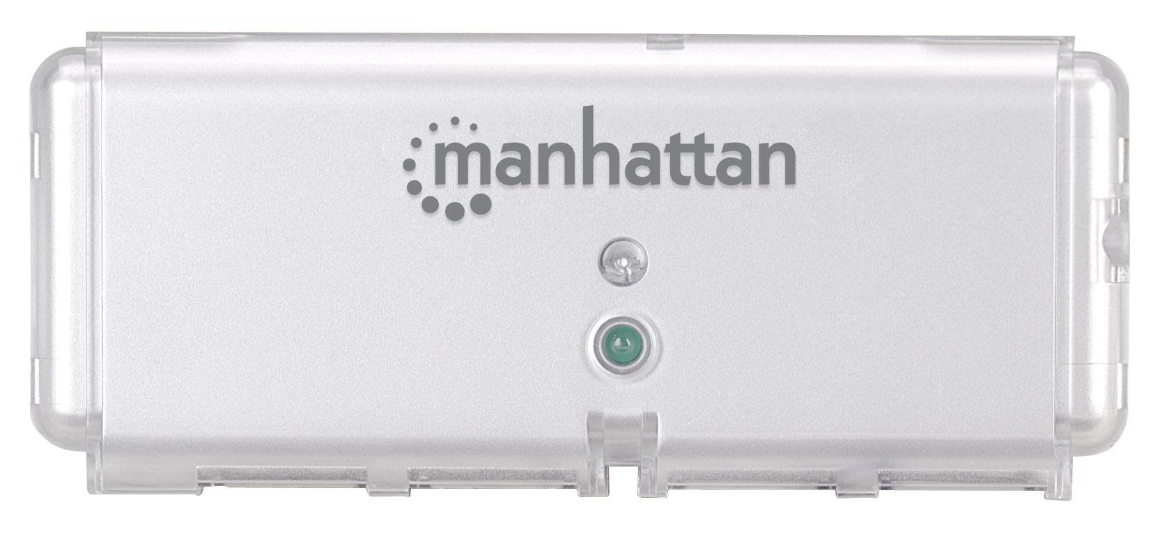Amazon.com: Manhattan 4-Port Hi-Speed USB Pocket Hub - Silver