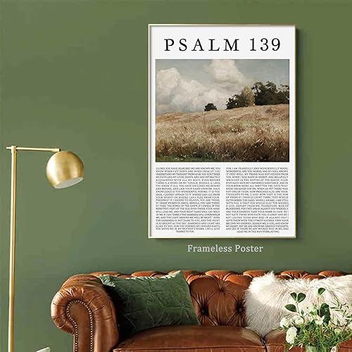 Vista 184 de Arte de pared de acuarela de Jesús, pintura en lienzo cristiano, imágenes de las Escrituras, decoración de pared, póster con versículos bíblicos