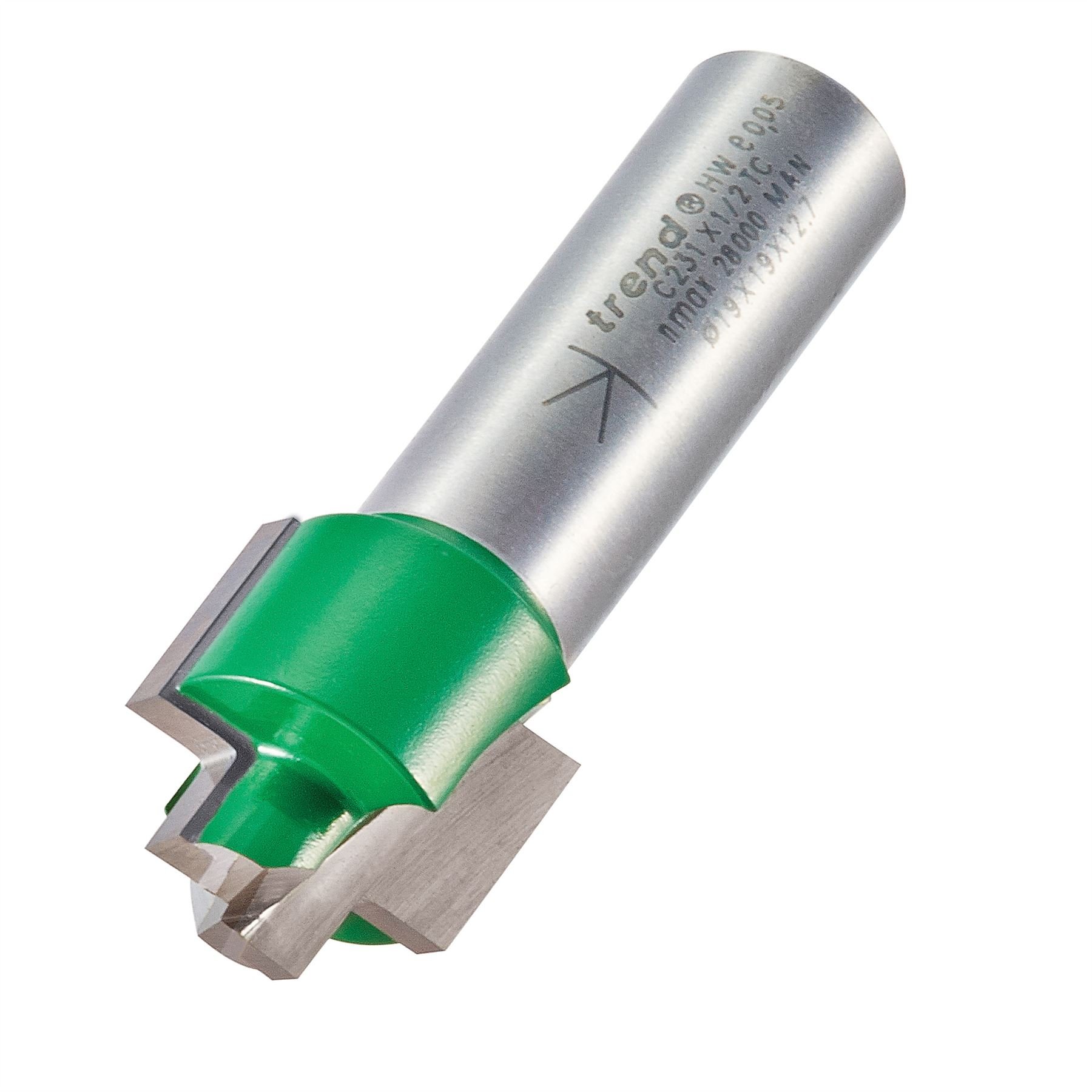 TREND C231X1/2TC REBATER 9.5/19MM X 13MM CUT