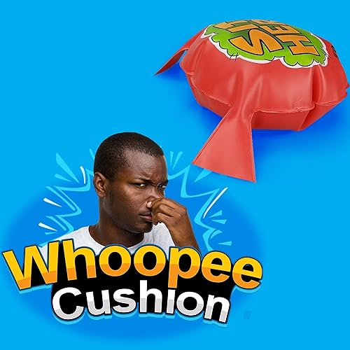 Miniatura 7 de Whoopee Cojín para niños mayores de 3 años, 3 piezas, 9 pulgadas cojín grande de dibujos animados Woopie para fiesta, divertido broma broma, regalo