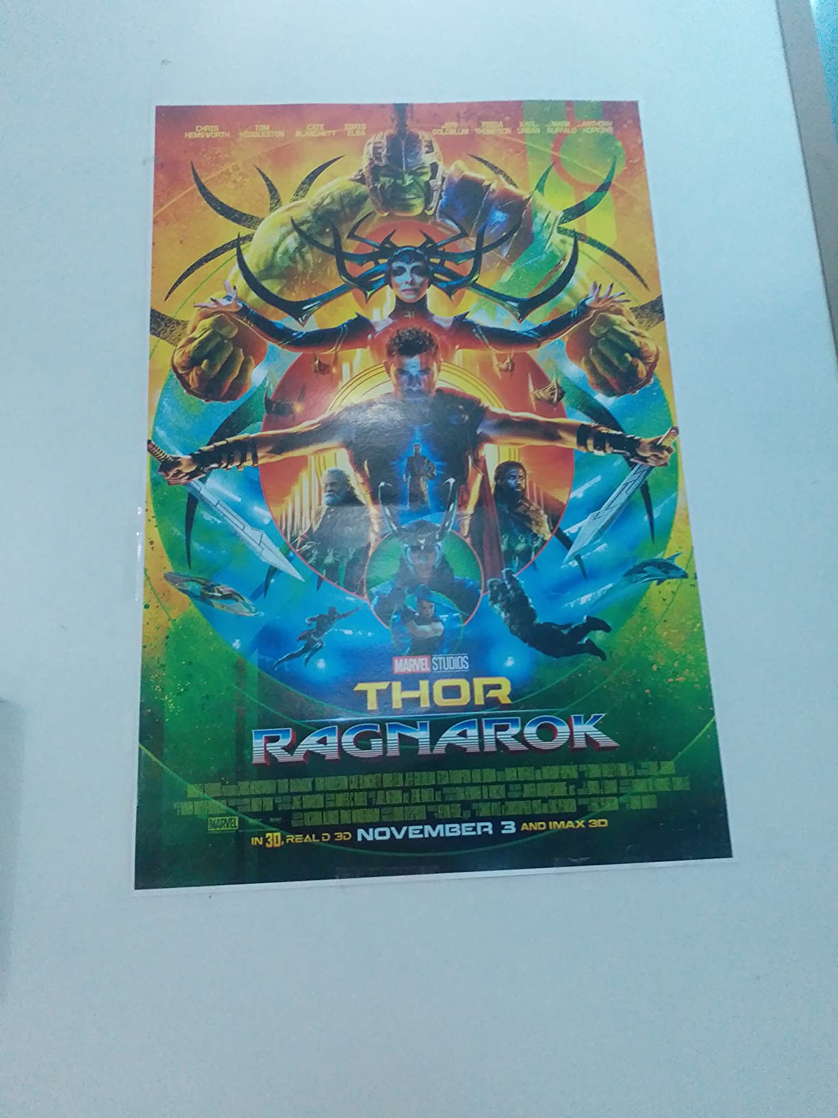 IMPOSTER Thor Ragnarok - Best Movie Poster Collection | 300GSM Paper ...