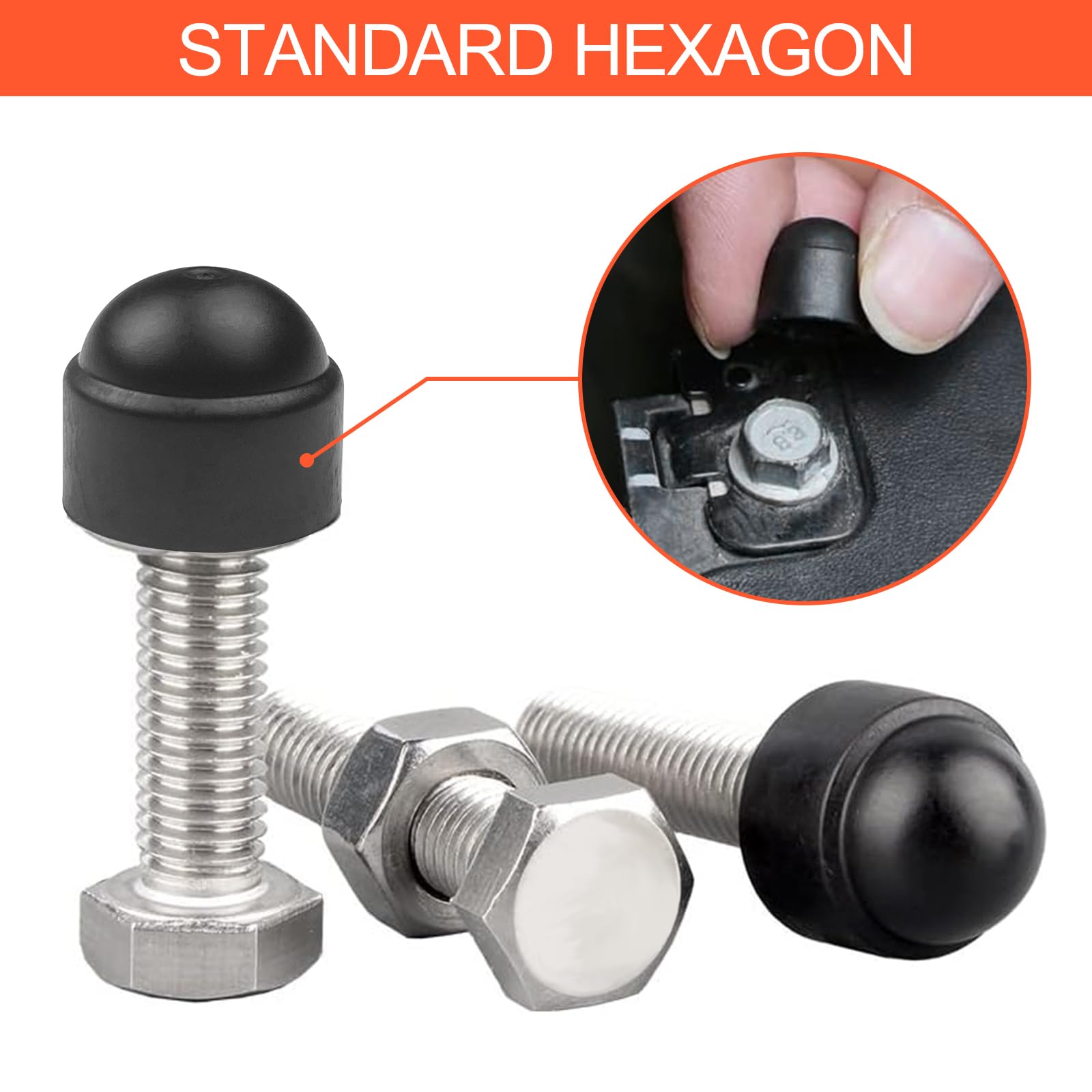 Lot De 10 écrous à Chape M12 - Forme Haute (SW19) - DIN 1587 - En Acier