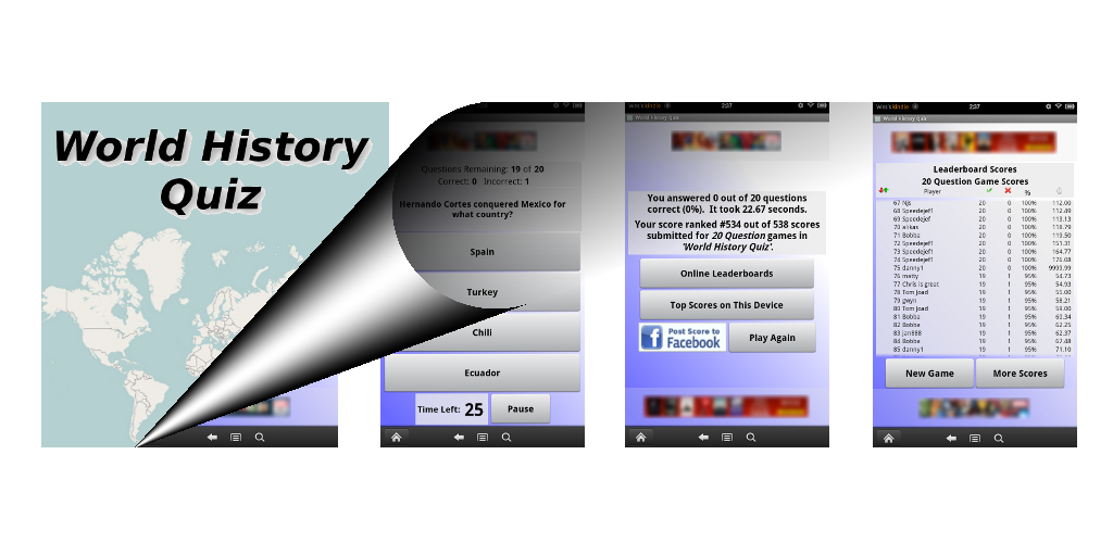 World History Quiz - App on Amazon Appstore