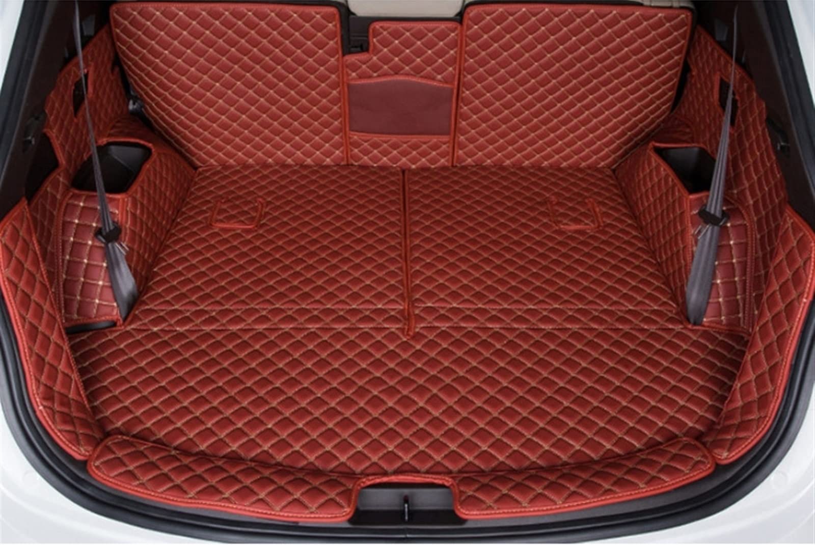 Set Tappetini Auto In TPE Per Hyundai Santa Fe Sport 2013-2018, Anteriori, Posteriori E Bagagliaio, Antiscivolo, Impermeabili