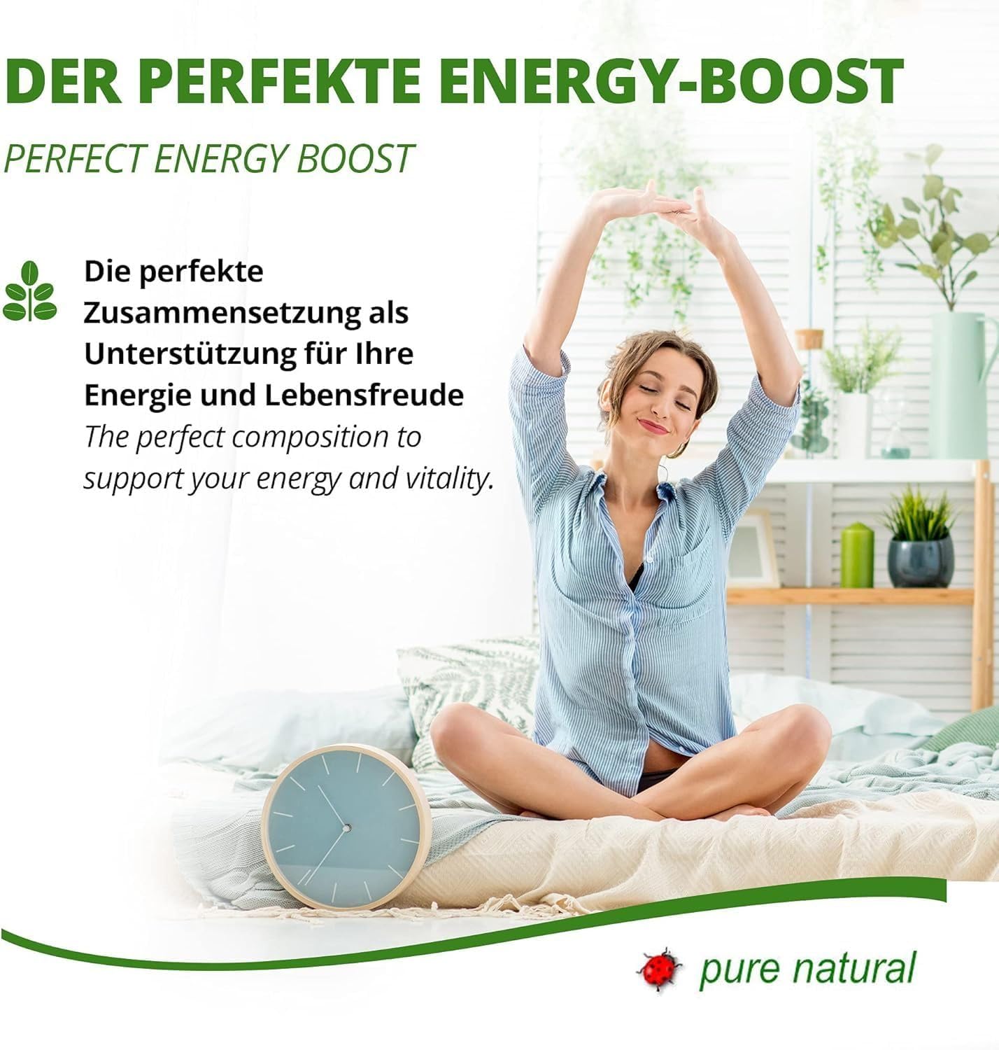MoriVeda Comprimés Moringa Energy 3800 mg, 360 pastilles pressées avec vitamines, protéines & acides aminés, réserve de 180 jours en qualité ayurvédique haut de gamme, végan & sans gluten
