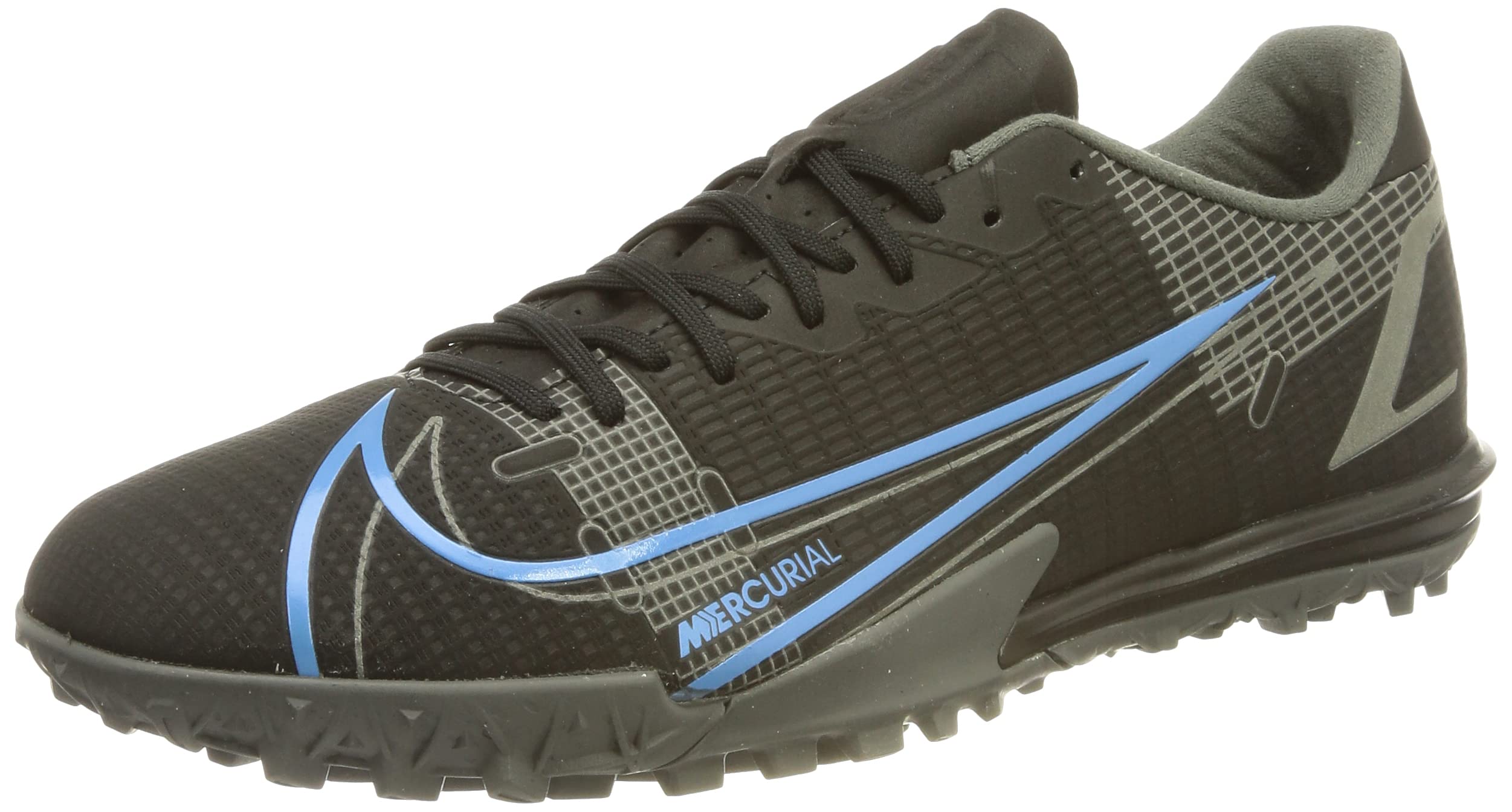 Nike Vapor 14 Academy TF Black-Iron Grey CV0978-004 Men's Turf Soccer Cleats 10 US
