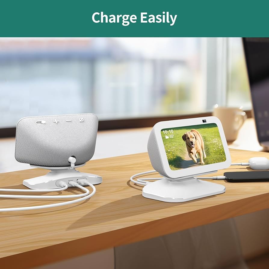 Amazon Echo Show 5 & 充電スタンド Amazon.com: Echo Show 5 (3rd Gen) with Adjustable Stand with