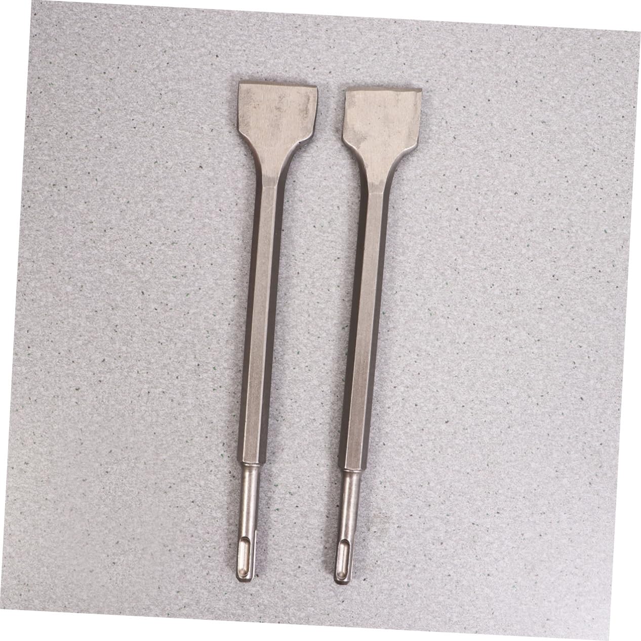 LALAFINA Electric Drill Chisel Accessory 2 Pieces Hexagon Chisel Impact for Polished Surface for Cement Brick