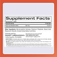 Vista 6 de Niacina 500 mg 1000 comprimidos.