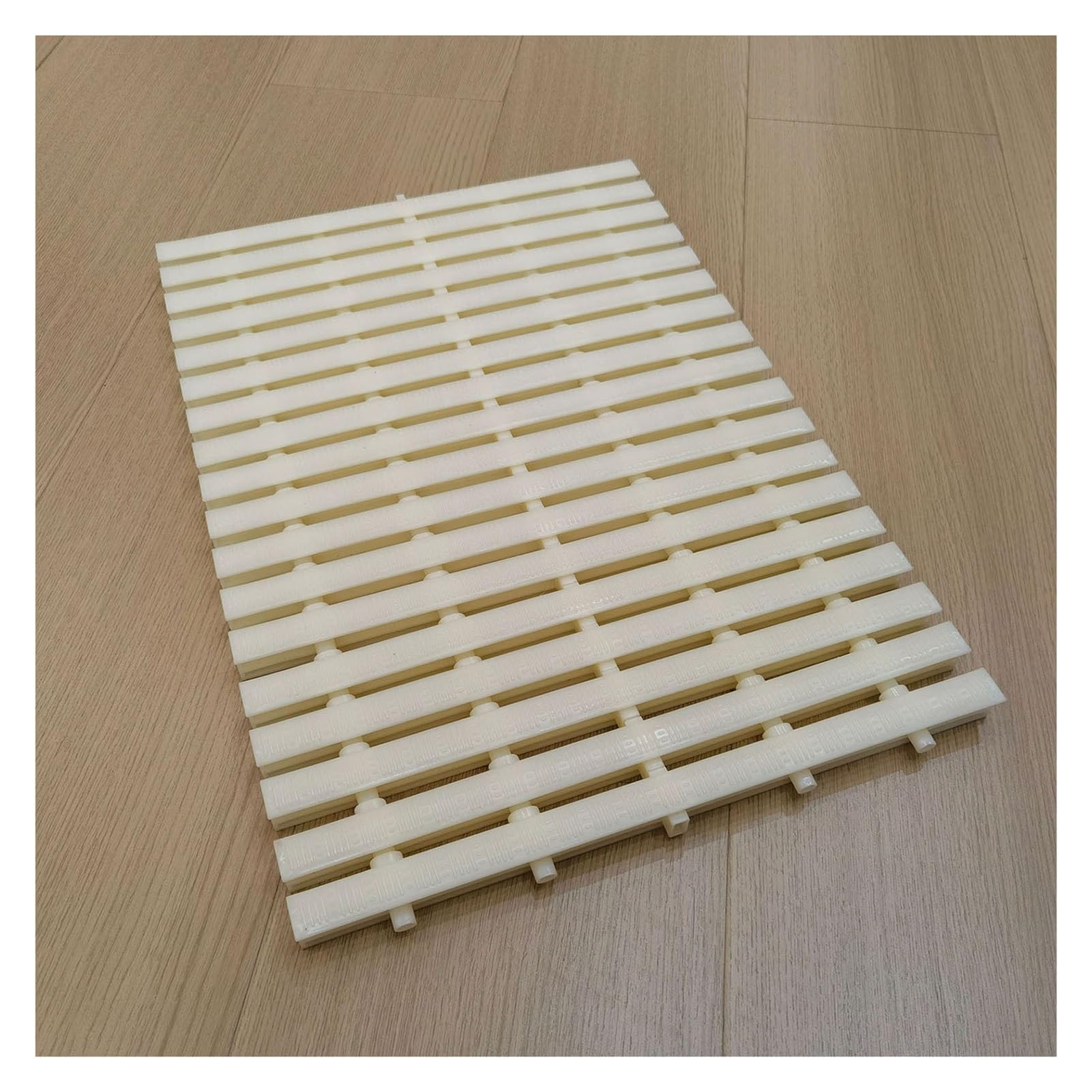Rejilla de plástico Texturizado para Piscinas - Tapas de Drenaje de 30x100 cm para Piscinas, pasillos y Vallas de jardín - Juego de 8 Tapas de Rejilla duraderas