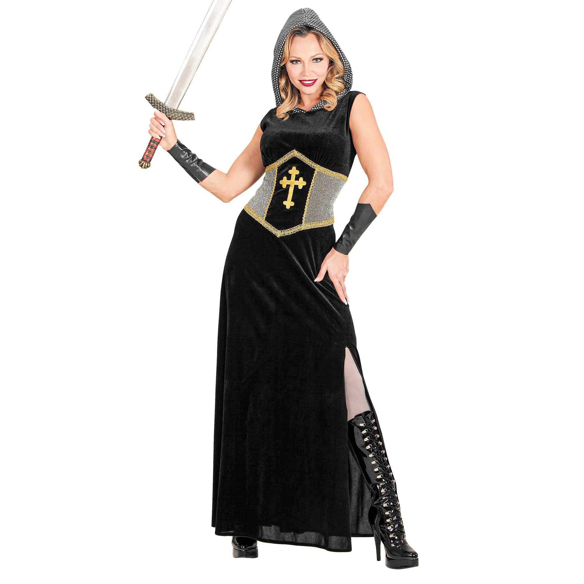 Widmann wdm99092 ? Joan of Arc Costume, Black, Medium