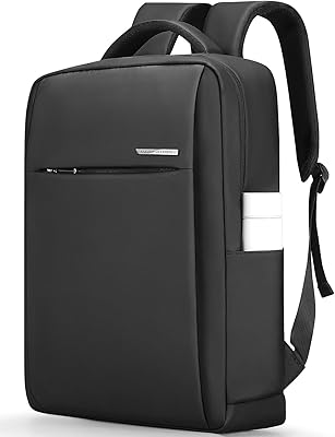 MARK RYDEN Mochila Delgada para Portátil, Mochila de 15.6 Pulgadas con Compartimento para Laptop, Mochila de Viaje de Negocios, Mochila Escolar Ligera para Hombres-3 Bolsillos