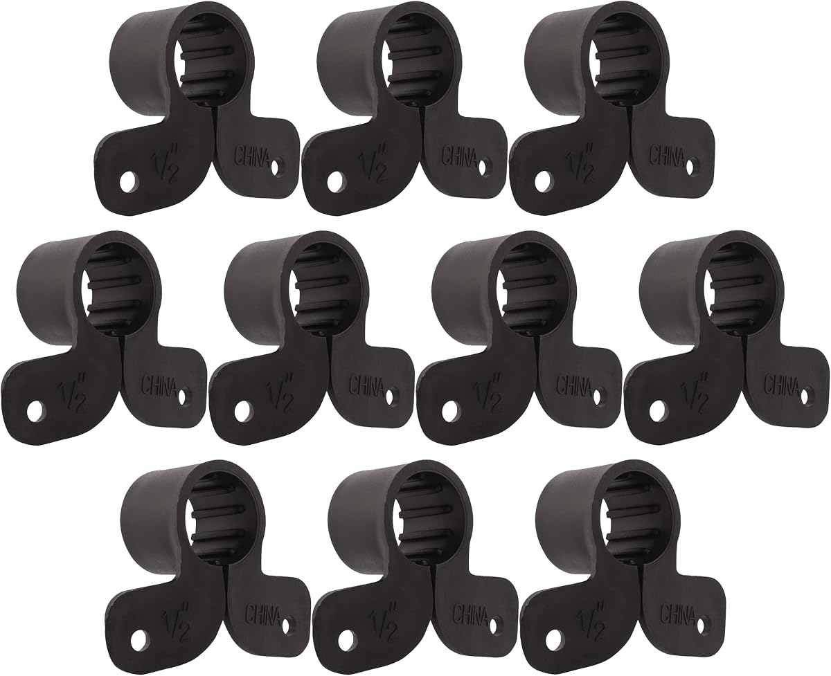 SharkBite 1/2 Inch Suspension Clamp, Pack of 10, PEX Pipe, CTS, 23071A10