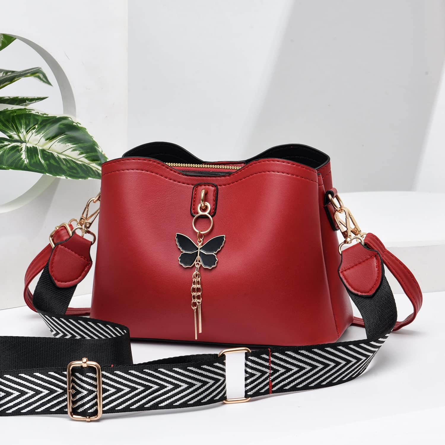 Xiaoyu Small Crossbody Bags for Women Fashion Purses for Teenage Girls Lightweight Handbags Shoulder Bag - Image 8