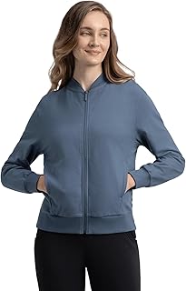 jockey A111 Women's Super Combed Cotton French Terry Drop Shoulder Styled Jacket with Ribbed Cuff and Hem-picture-54