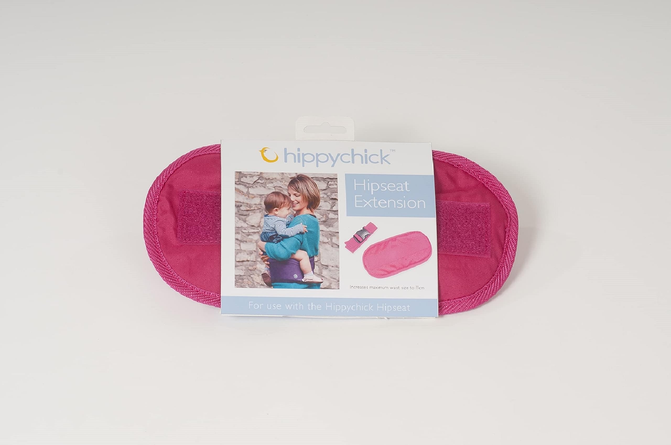 Hippychick Cintura di estensione per marsupio per hipseat | Fornisce una portata extra di 15 cm per un maggiore comfort (grigio scuro)