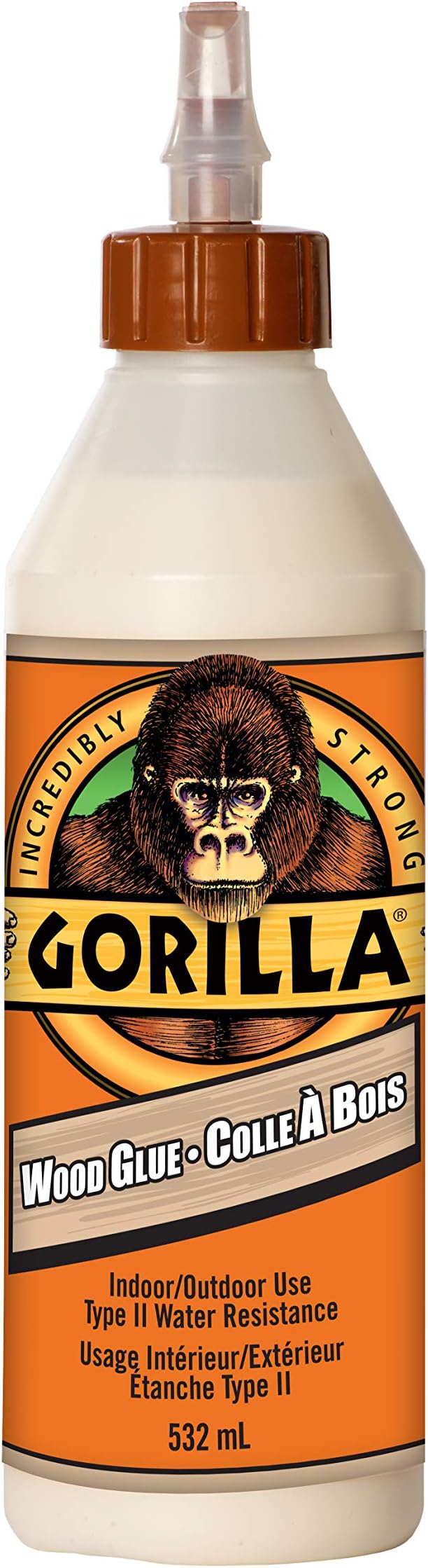 Gorilla Wood Glue, Indoor & Outdoor Carpentry Projects, Paintable