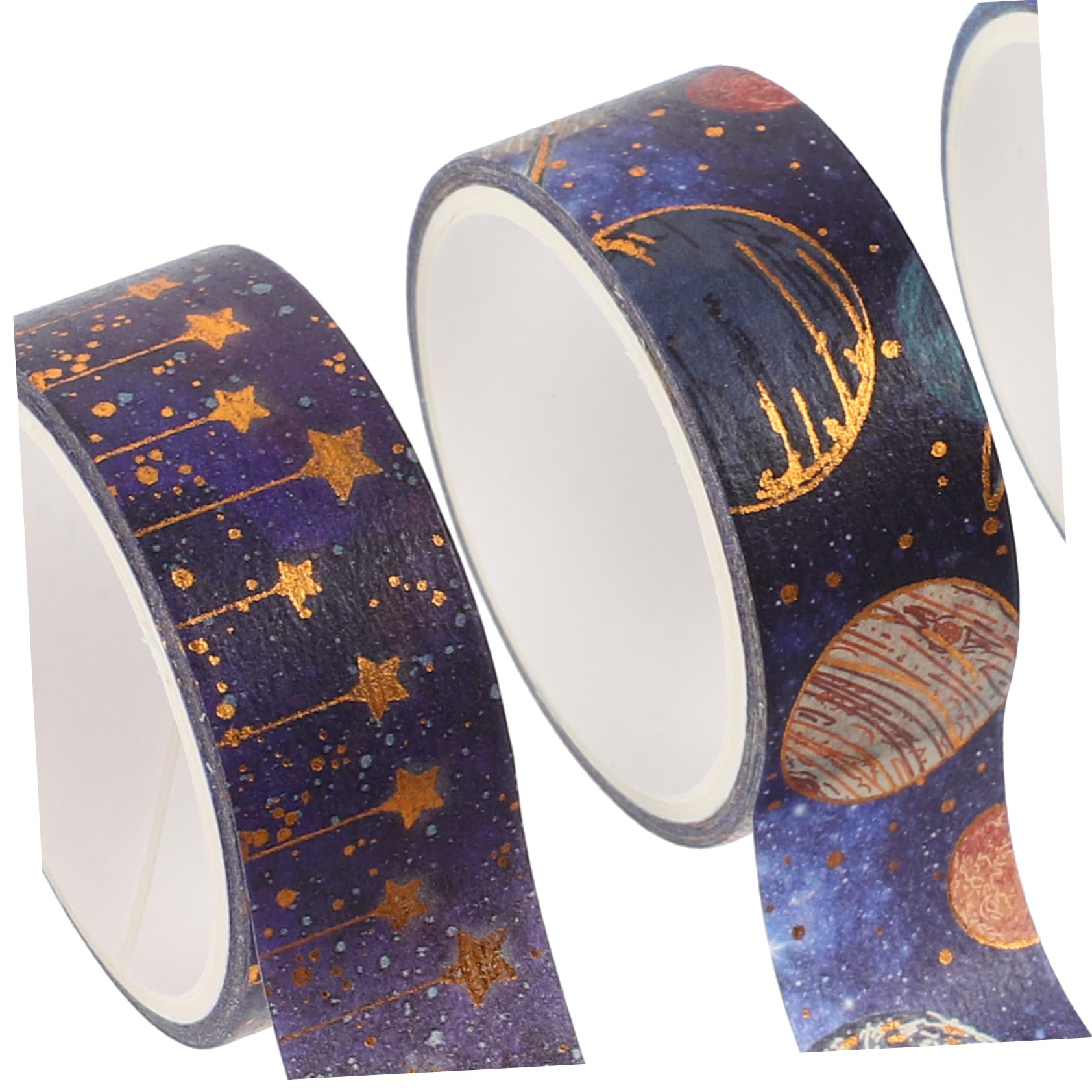 Gadpiparty 76rollen Washi Tape Set Dekorative Klebebänder Und Silberschimmer Für Scrapbooking Diy Kunstprojekte Geschenkschmuck Und Mehr Ästhetische Designs Bunten Farben Einfach Zu