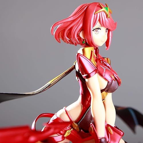 Miniatura 4 de Jin Chuang Homura Hikari Xenoblade 2 Chronicles Game Fate Over Pyra Fighting 1 Escala Anime Figuras de acción de juguete para niños