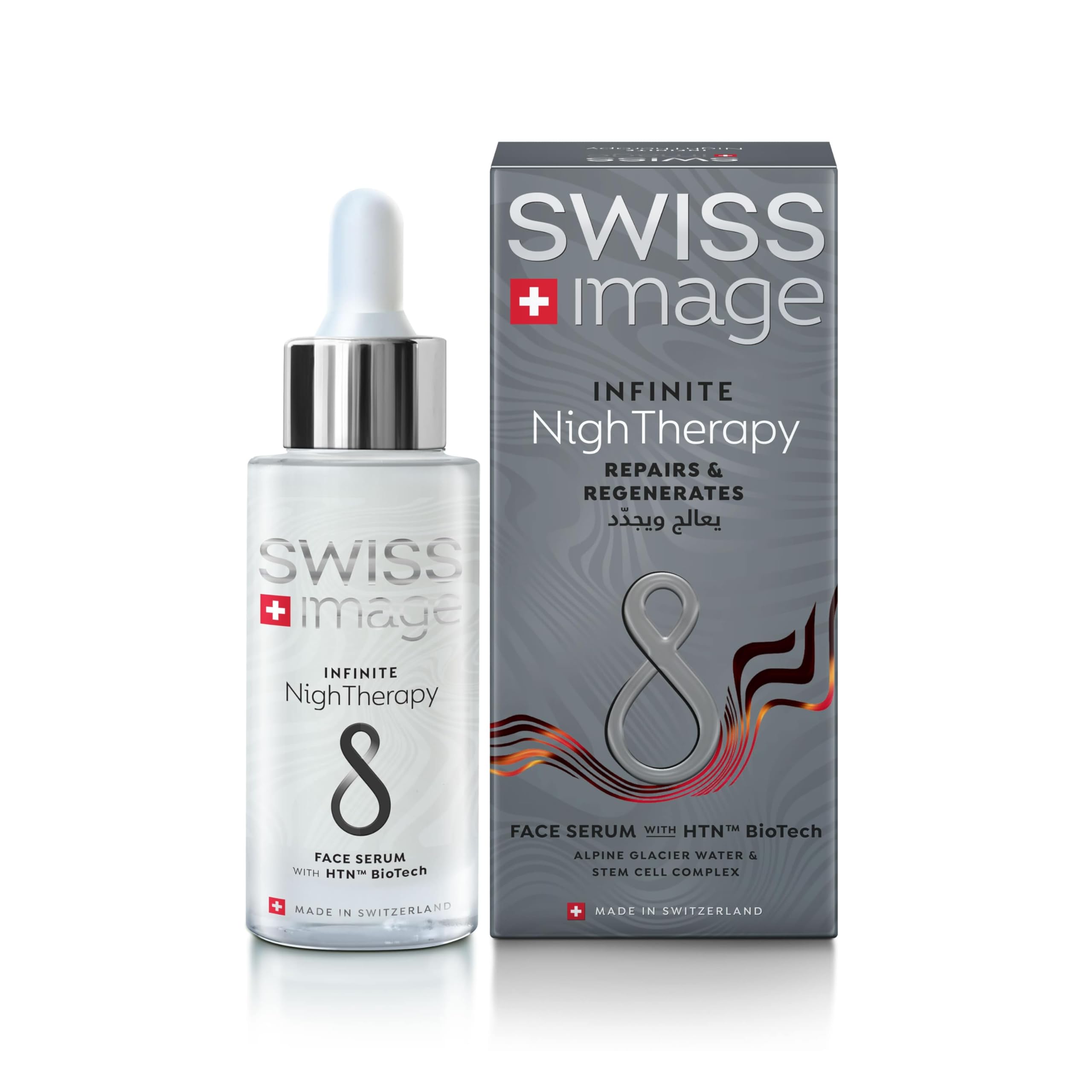 Swiss ImageInfinite Nightherapy Face Serum 30 ml, for overnight repair & regeneration for everyday skin radiance & vitality for men & women, All Skin Types