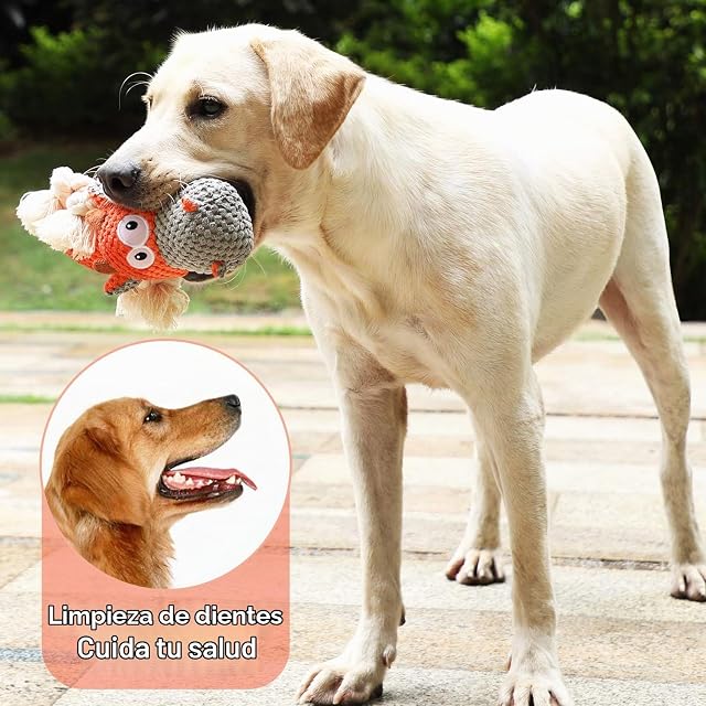 Foto 5 de 7 de Iokheira Juguetes chirriantes de Navidad para Perros