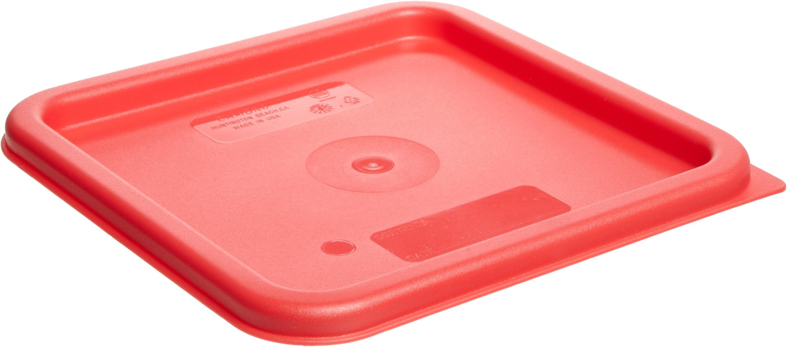 SFC6 CamSquares Winter Rose Polyethylene Lid for 6 qt and 8 qt Capacity Food Storage Container
