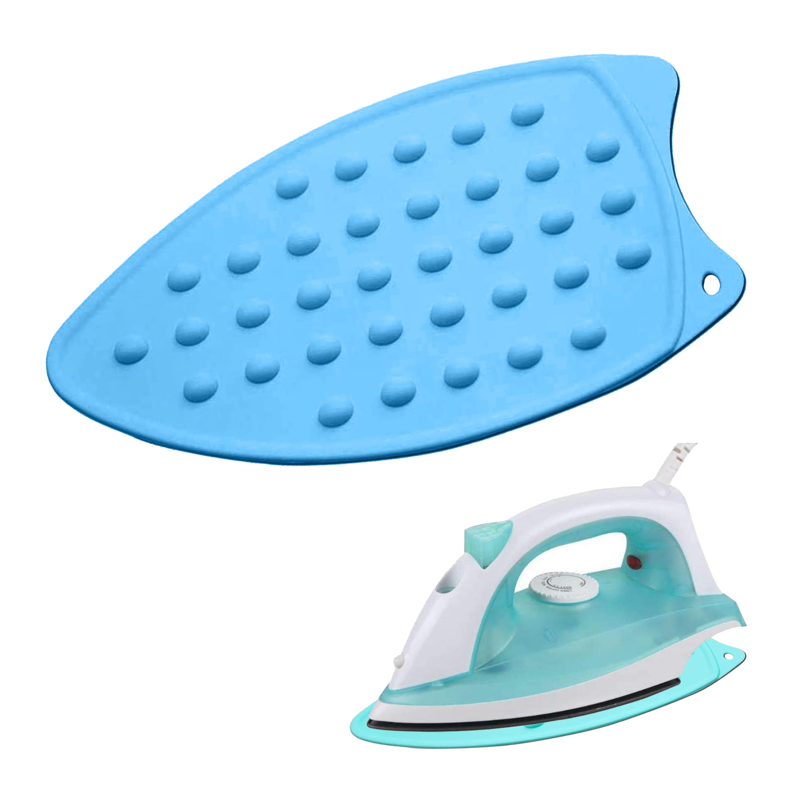 Moldberry Silicone Iron Cloth Mat – Heat Resistant, Non-Stick Ironing Sheet for Clothes – Protects Fabric from Shine & Burns – Reusable, Washable Ironing Protector Mat-image-43