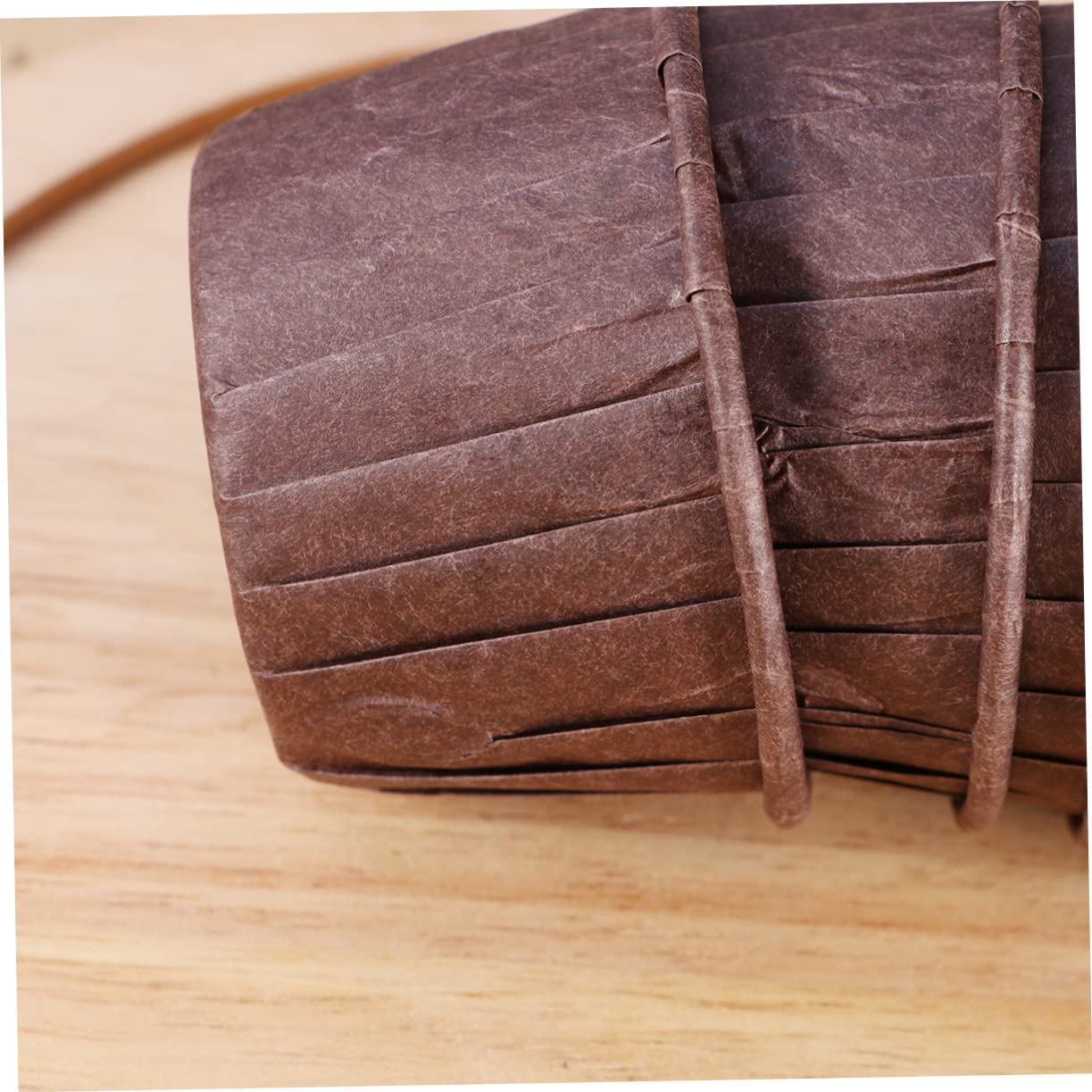 Ciieeo 300piezas Tazas De Papel Para Muffins y Antigrasa y No Adhesivas Para Hornear Postres Chocolate Para Fiestas y Eventos Chocolate