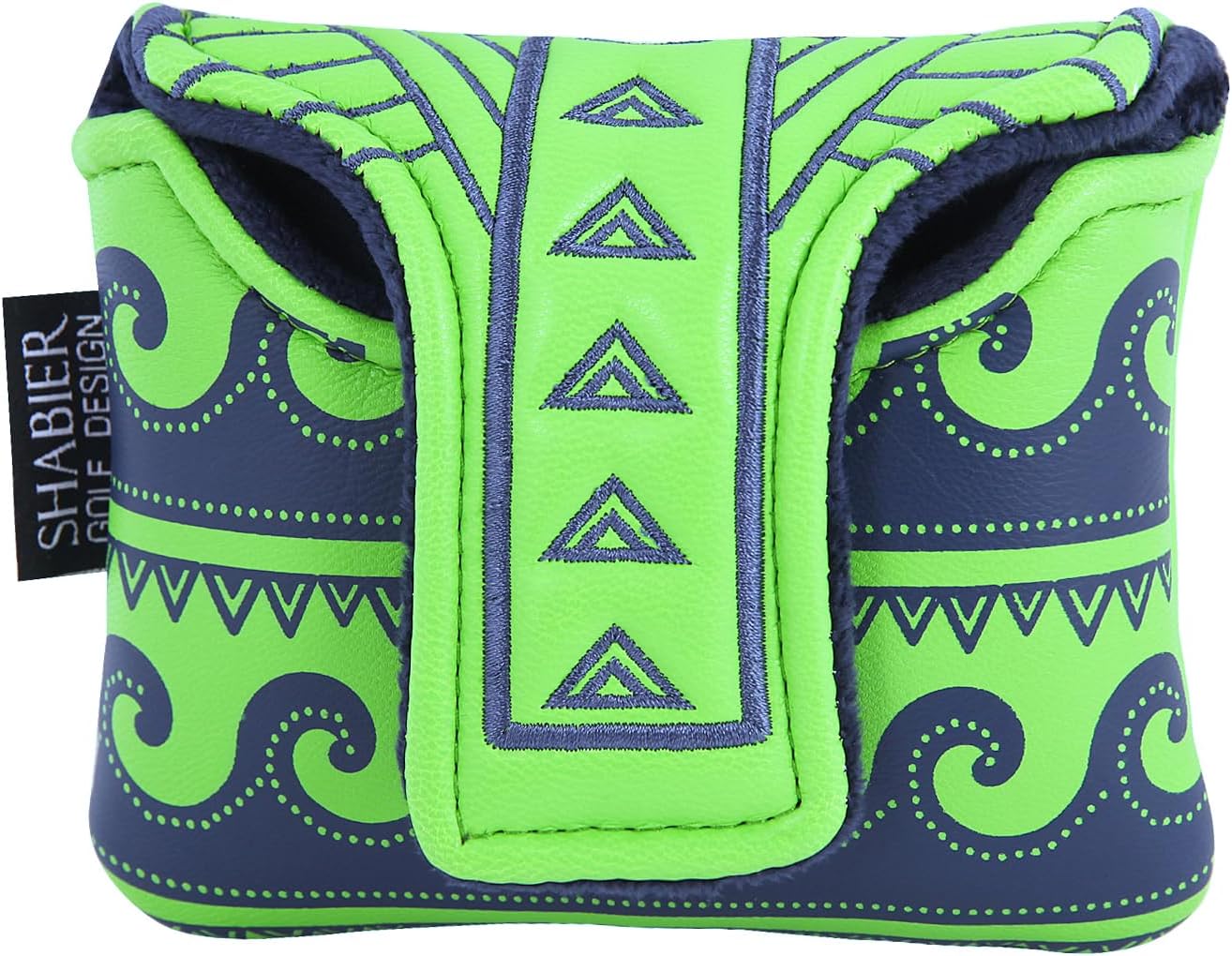 Golf Large Mallet Headcover with Aboriginal Design for Golf Putter Club