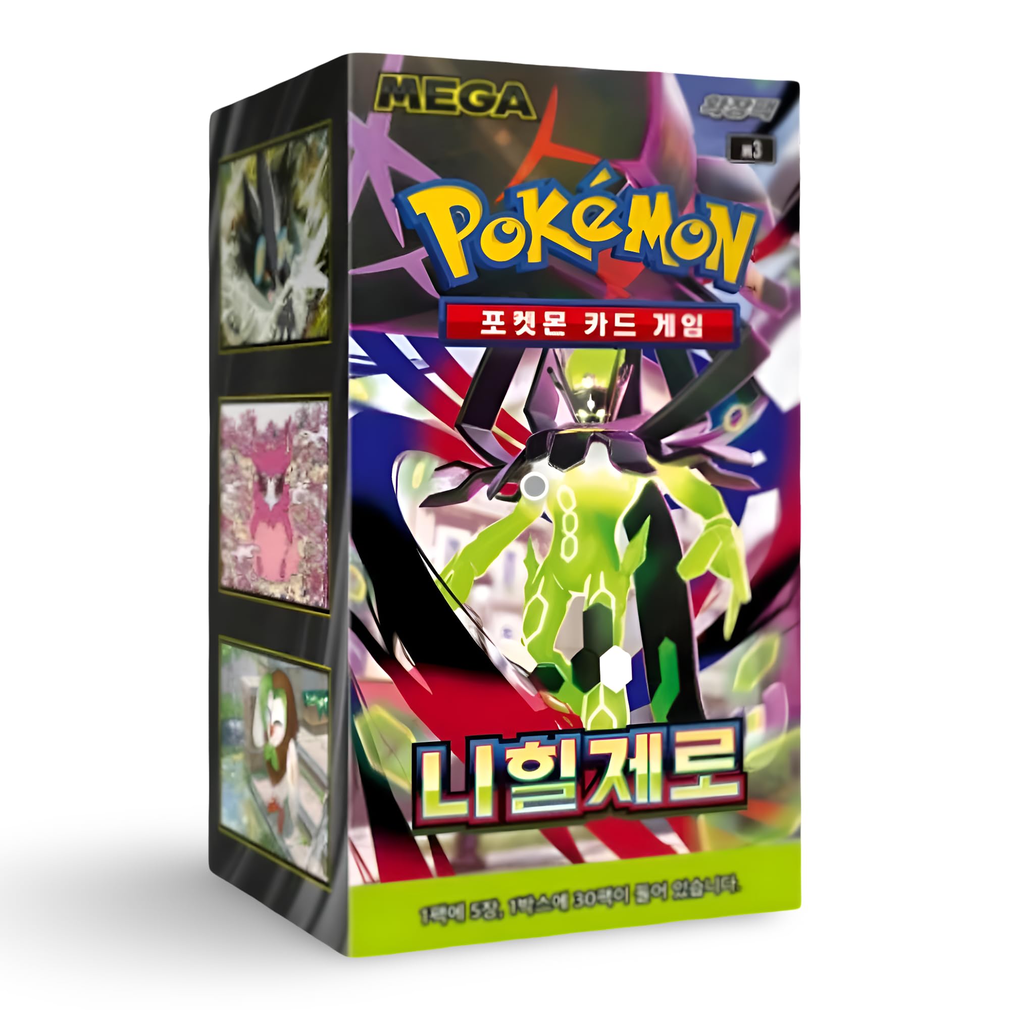 Pokemon TCG | Nihil Zero | Munikis Zero | M3 | coreano | Booster Box | Para coleccionistas de más de 15 años