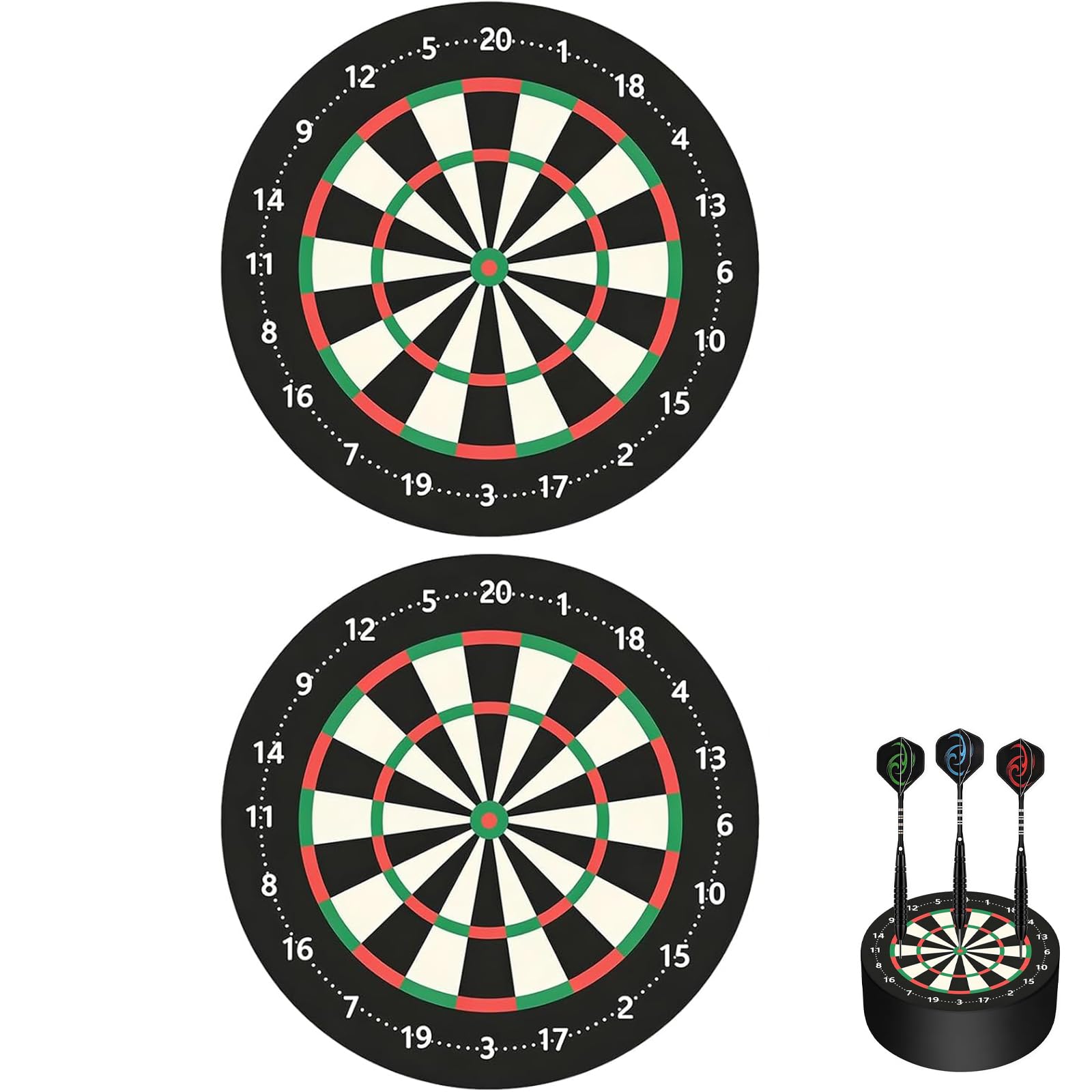2Pcs Darts Holder, Darts Accessories, Mini Dart Station for Soft Steel Dart