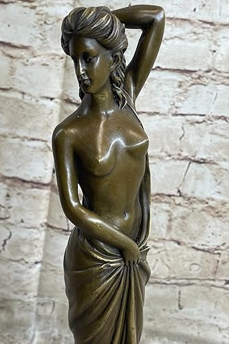 Miniatura 6 de EUROPEAN BRONZE Bronce Mujer Desnuda Chica Modelo Escultura Erótica Closeout Arte Estatua Figura de Mármol Regalo Decorativo Hecho a Mano