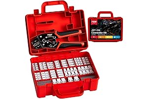 32-20 AWG JST-XH Crimping Tool Kit with 18 Types 2.5mm JST-XH Connectors