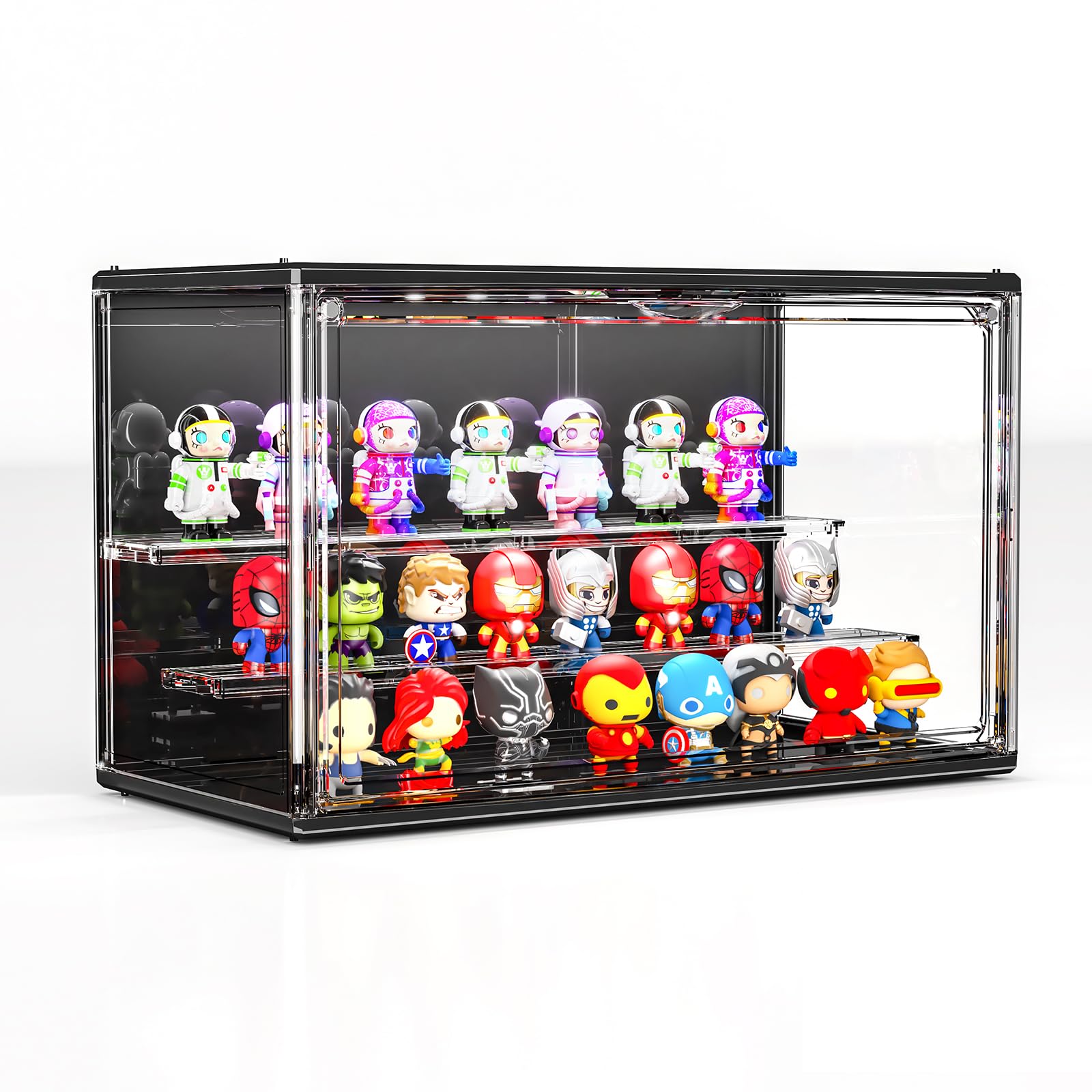 Amazon.com: Acrylic Display Case for Collectibles with LED Light