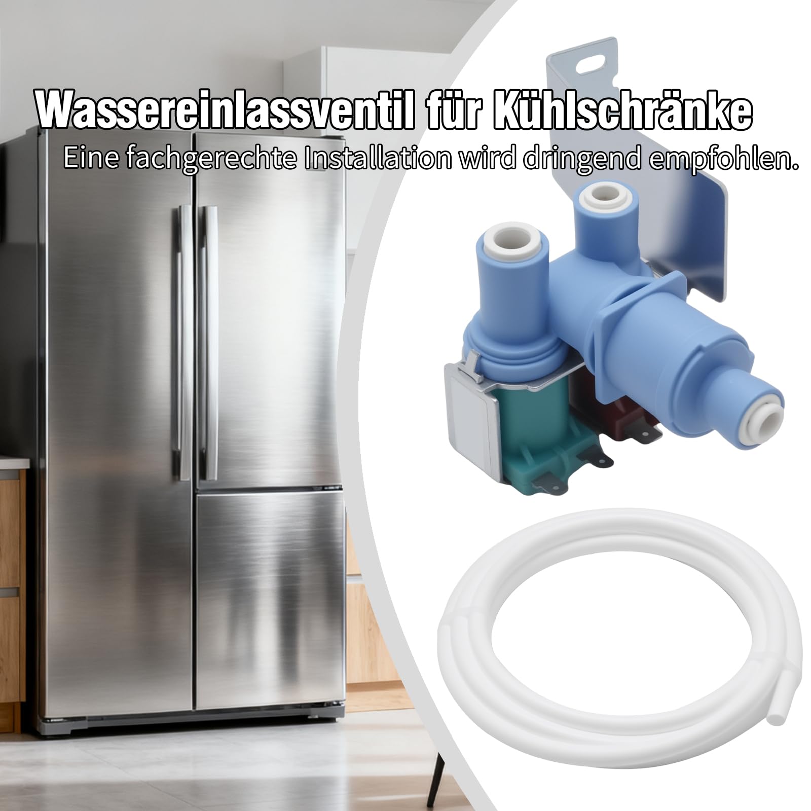 W10179146 Waschmaschine Wassereinlassventil, Ersatz für Whirlpool, Ersatz für Kenmore, Ersatz für KitchenAid, Ersetzt W10408179