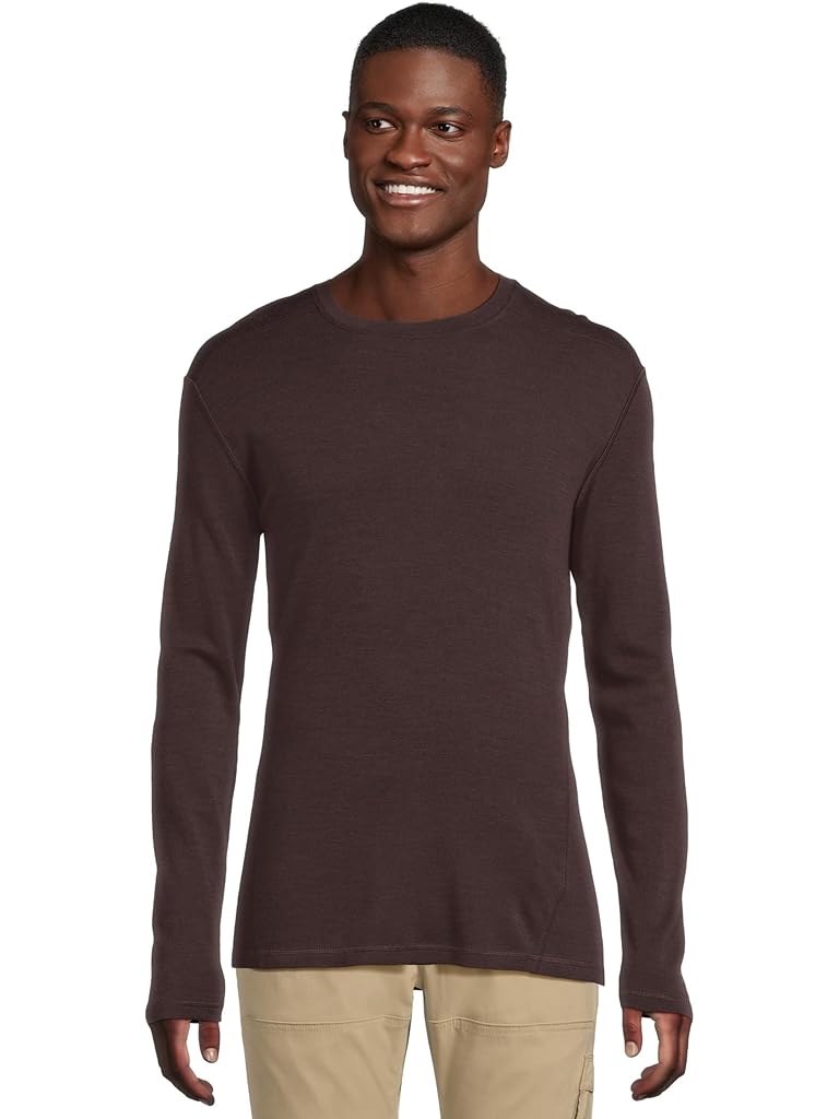 Burgundy Smartwool Merino 250 Base Layer Crew