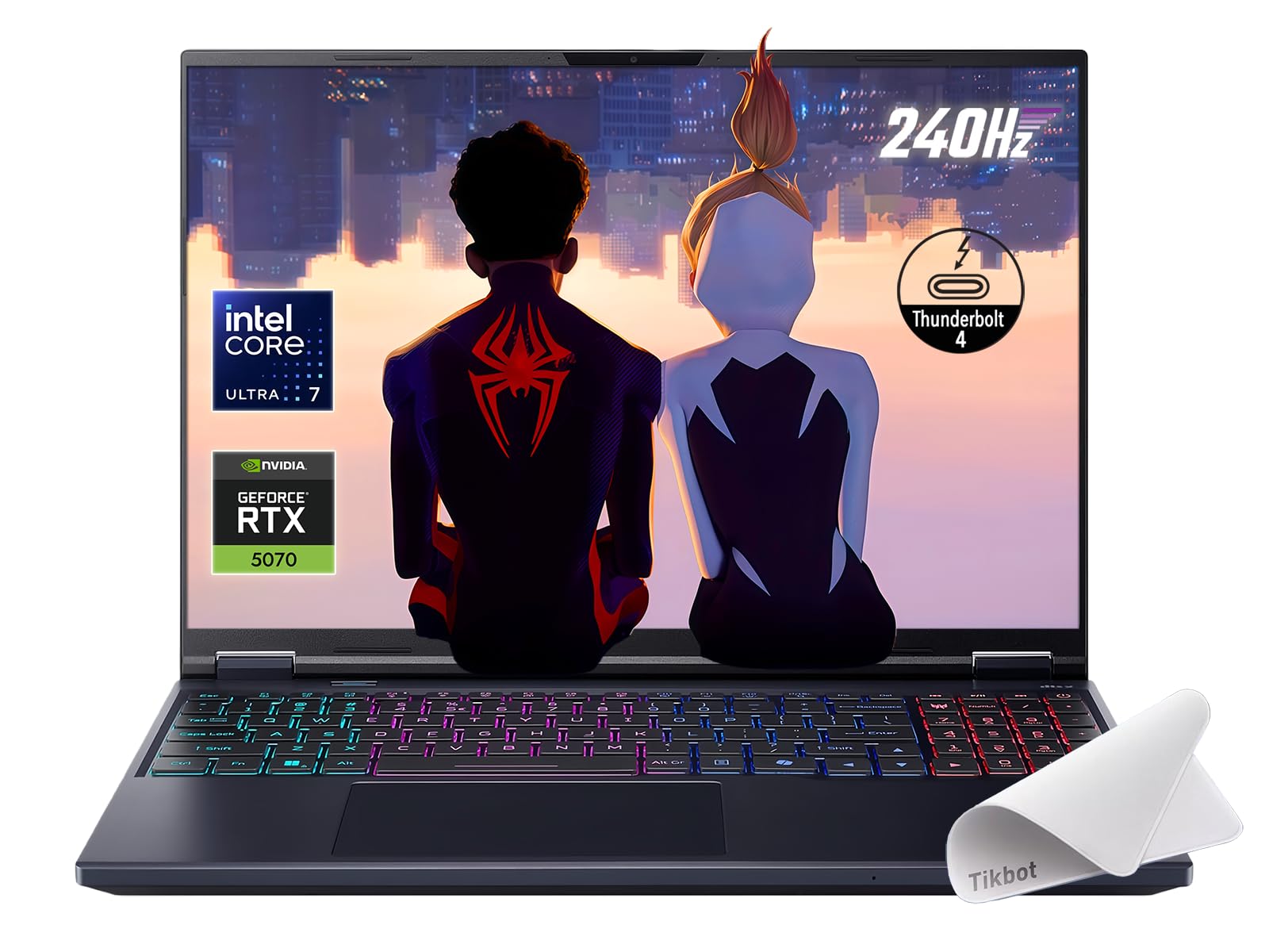 Acer Predator Helios Neo 16.0" (2560 x 1600) 240 Hz IPS Gaming Laptop- GeForce RTX 5070 Laptop GPU - Intel Core Ultra 7 255HX – W/Mouse pad (64GB RAM | 2TB PCIe SSD)